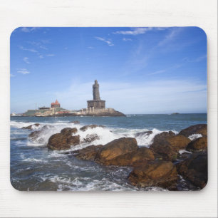Saint Thiruvalluvar Statue   Tamil Nadu, India Mouse Mat