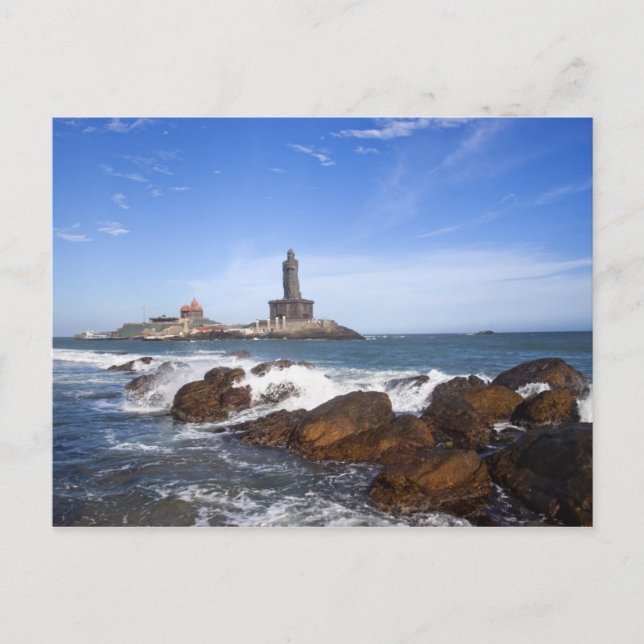 Saint Thiruvalluvar Statue | Tamil Nadu, India Postcard (Front)