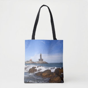 Saint Thiruvalluvar Statue   Tamil Nadu, India Tote Bag