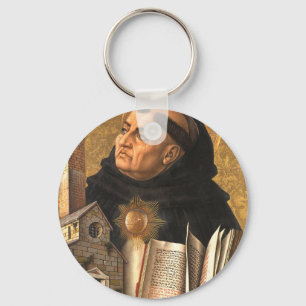 Saint Thomas Aquinas Doctor of Truth Key Ring