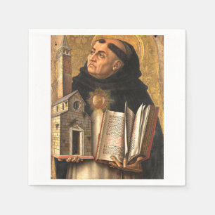 Saint Thomas Aquinas Doctor of Truth Napkin