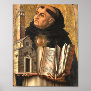 Saint Thomas Aquinas Doctor of Truth Poster
