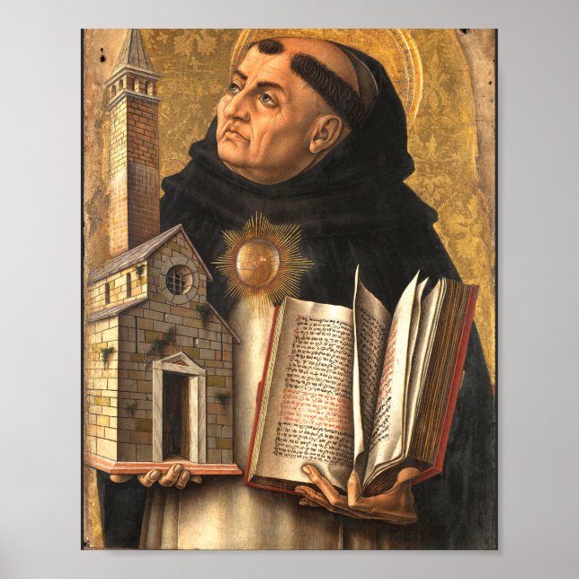 Saint Thomas Aquinas Doctor of Truth Poster (Front)