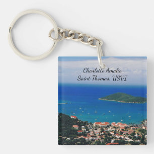 Saint Thomas Island Key Chain