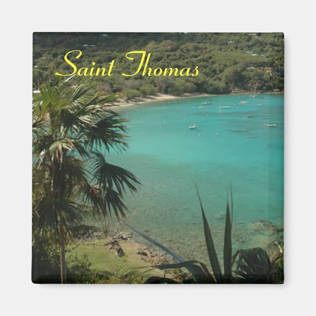 saint thomas magnet (Front)
