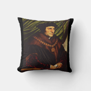 Saint Thomas More Conscience of the King Art Cushion