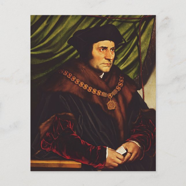 Saint Thomas More Conscience of the King Art Flyer (Front)