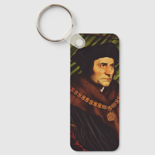 Saint Thomas More Conscience of the King Art Key Ring