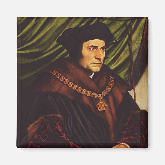 Saint Thomas More Conscience of the King Art Magnet (Front)