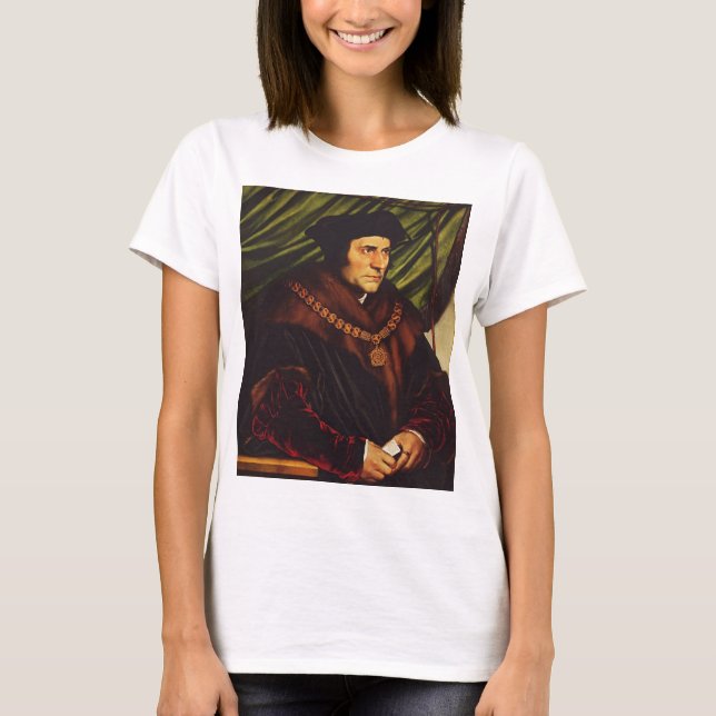 Saint Thomas More Conscience of the King Art T-Shirt (Front)