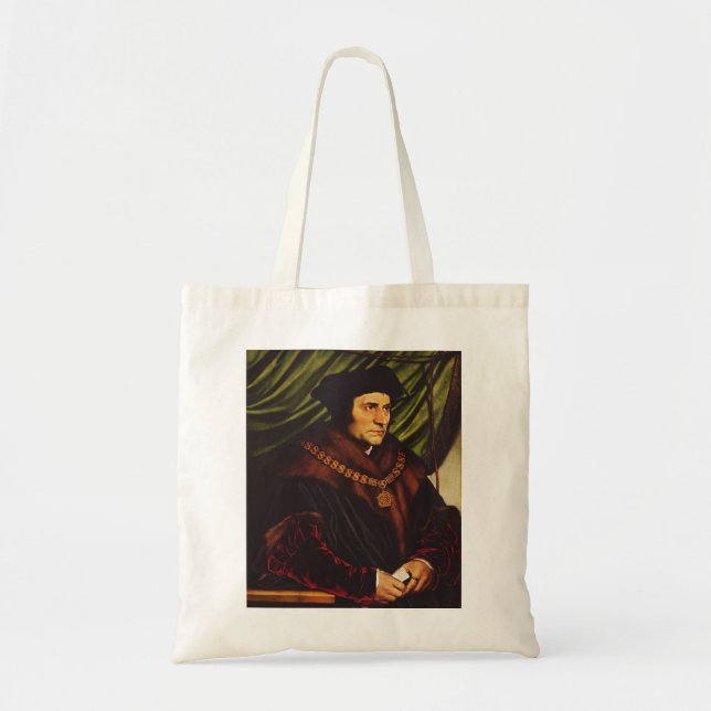 Saint Thomas More Conscience of the King Art Tote Bag (Front)