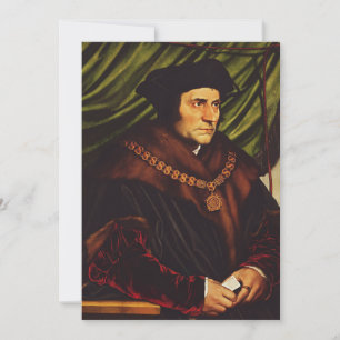 Saint Thomas More Thank You Card