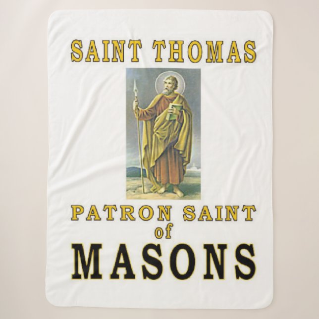 SAINT THOMAS SHERPA BLANKET (Front)