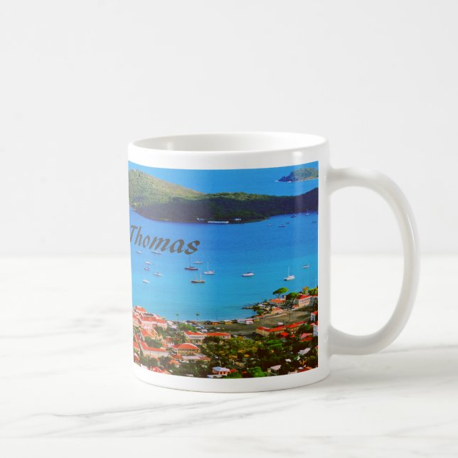 Saint Thomas U.S.V.I. Coffee Mug (Right)