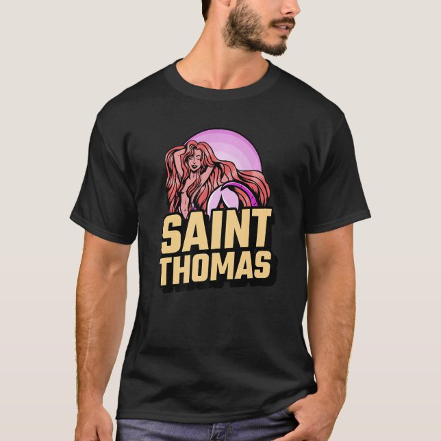Saint Thomas US Virgin Islands Premium T-Shirt (Front)