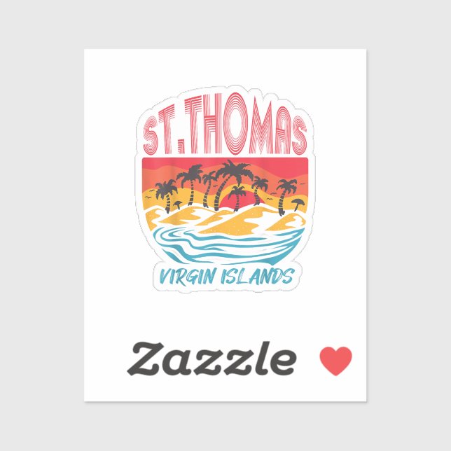 Saint Thomas Virgin Islands Surfing Beach Ocean Va (Sheet)