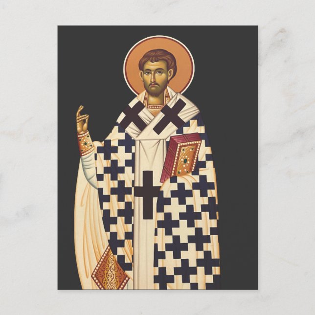 Saint Timothy First Bishop of Ephesus Postcard (Front)