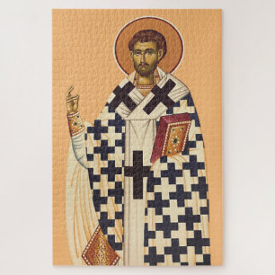 Saint Timothy of Ephesus Traditional Orthodox Art Jigsaw Puzzle