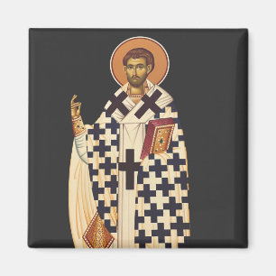 Saint Timothy of Ephesus Traditional Orthodox Art Magnet