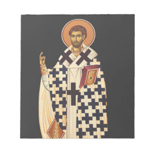 Saint Timothy of Ephesus Traditional Orthodox Art Notepad