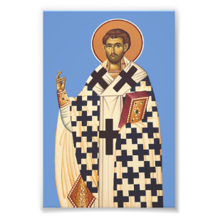 Saint Timothy of Ephesus Traditional Orthodox Art Photo Print