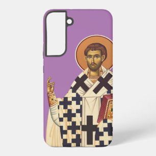 Saint Timothy of Ephesus Traditional Orthodox Art Samsung Galaxy Case
