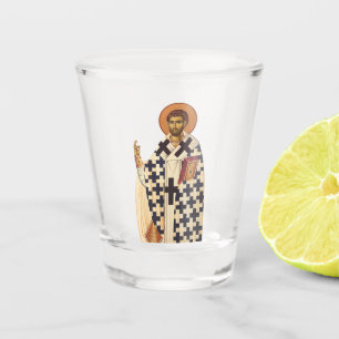 Saint Timothy of Ephesus Traditional Orthodox Art Shot Glass