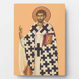 Saint Timothy the first Christian bishop of Ephes  Plaque