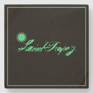 Saint-Tropez Côte d’Azur French Riviera Soleil Stone Coaster