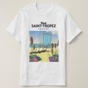 Saint-Tropez France travel poster  T-Shirt