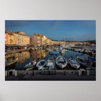 Saint Tropez Port, Blue Coast, France
