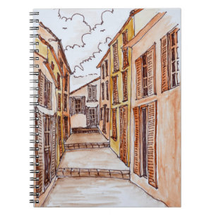 Saint-Tropez Streets   French Riviera, France Notebook
