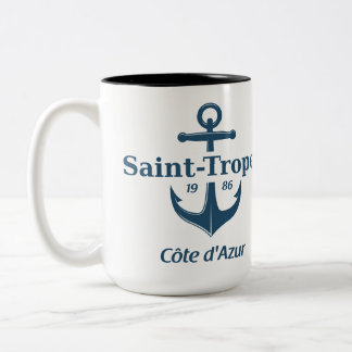 Saint Tropez Two-Tone Coffee Mug
