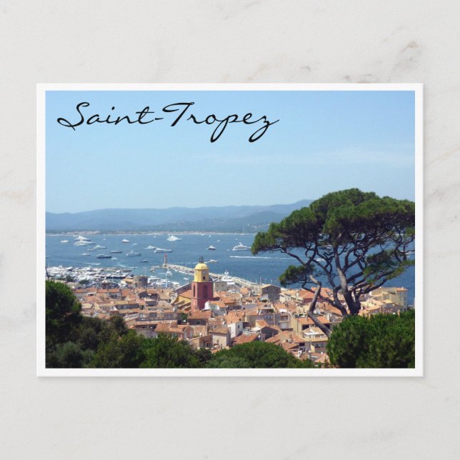 saint-tropez view postcard (Front)