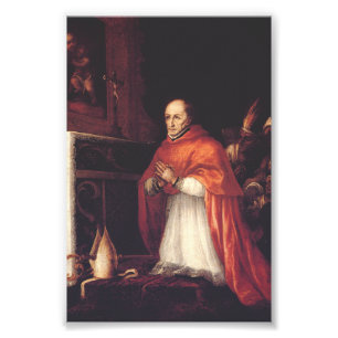Saint Turibius of Mogrovejo Archbishop Art Photo Print