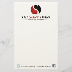 Saint Twins Notepad Stationery