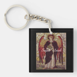 Saint Uriel Key Ring