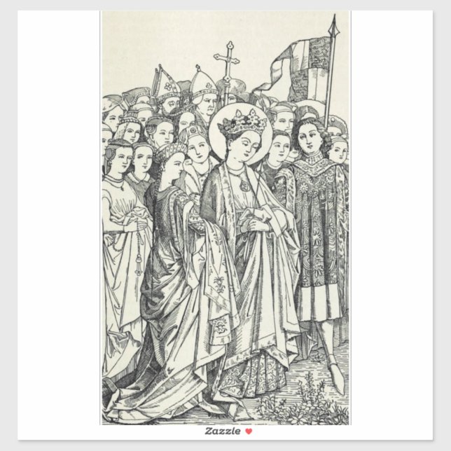 Saint Ursula virgin and martyr (Sheet)