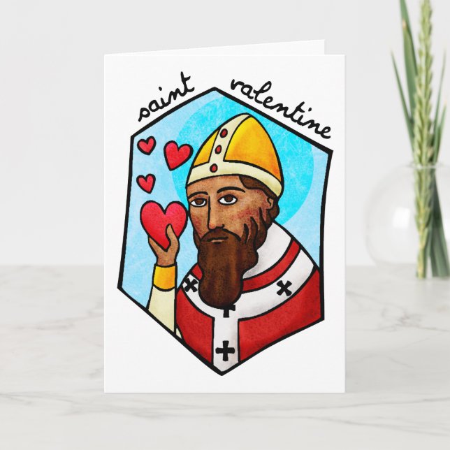Saint Valentine Holiday Card (Front)