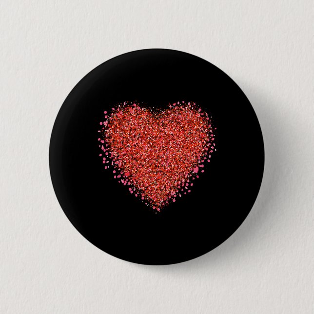 Saint Valentine's Designs2  6 Cm Round Badge (Front)