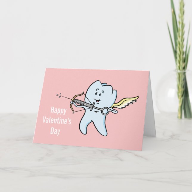 Saint Valentooth Valentine's Day Card (Front)