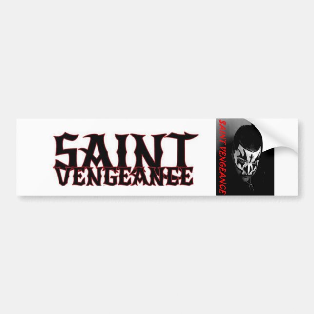 SAINT VENGEANCE STICKER  (Front)
