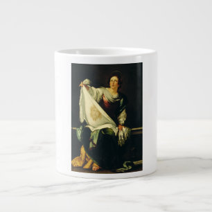 Saint Veronica Art The Miracle of the Holy Face Large Coffee Mug