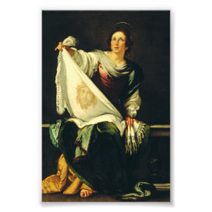 Saint Veronica Art The Miracle of the Holy Face Photo Print