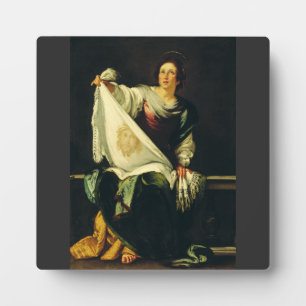 Saint Veronica Art The Miracle of the Holy Face Plaque