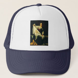 Saint Veronica Art The Miracle of the Holy Face Trucker Hat