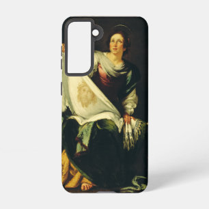 Saint Veronica by Bernardo Strozzi Samsung Galaxy Case