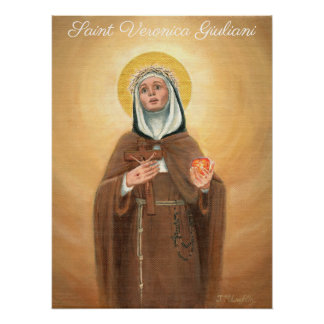 Saint Veronica Giuliani, Poster