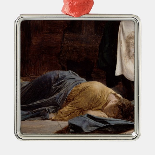 Saint Veronica Metal Tree Decoration (Front)