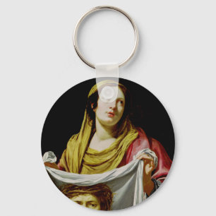 Saint Veronica with the Holy Veil Sacred Fine Art Key Ring